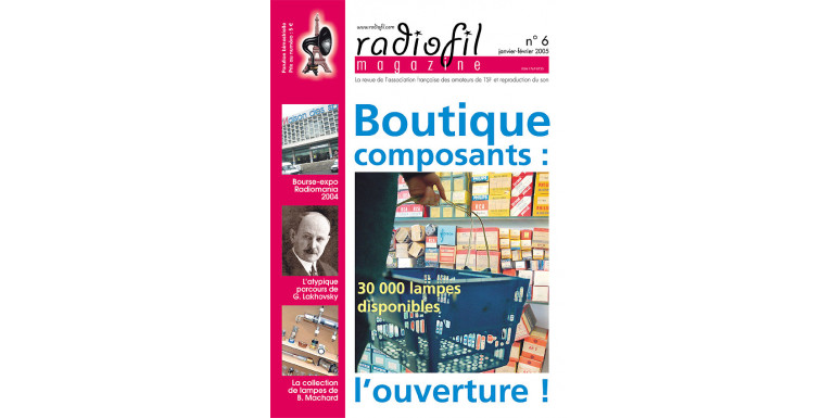 Sommaire de Radiofil magazine 6