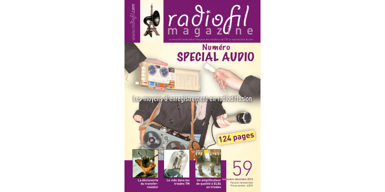 Sommaire de Radiofil magazine 59